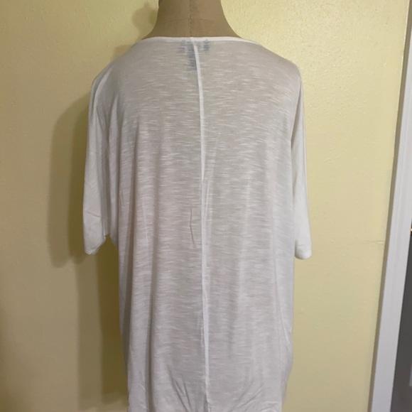 Jones New York Cold Shoulder Tee - Picture 2 of 4